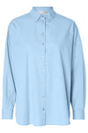 Dina-Sanni Ls Shirt  Cashmere Blue
