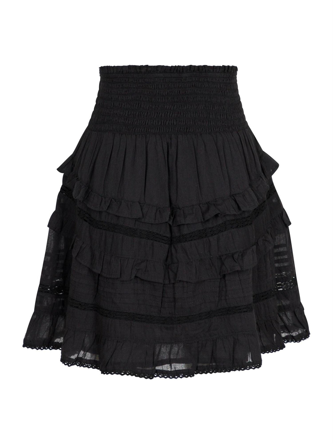 Donna S Voile Skirt Black | Skjørt | Smuk - Dameklær på nett