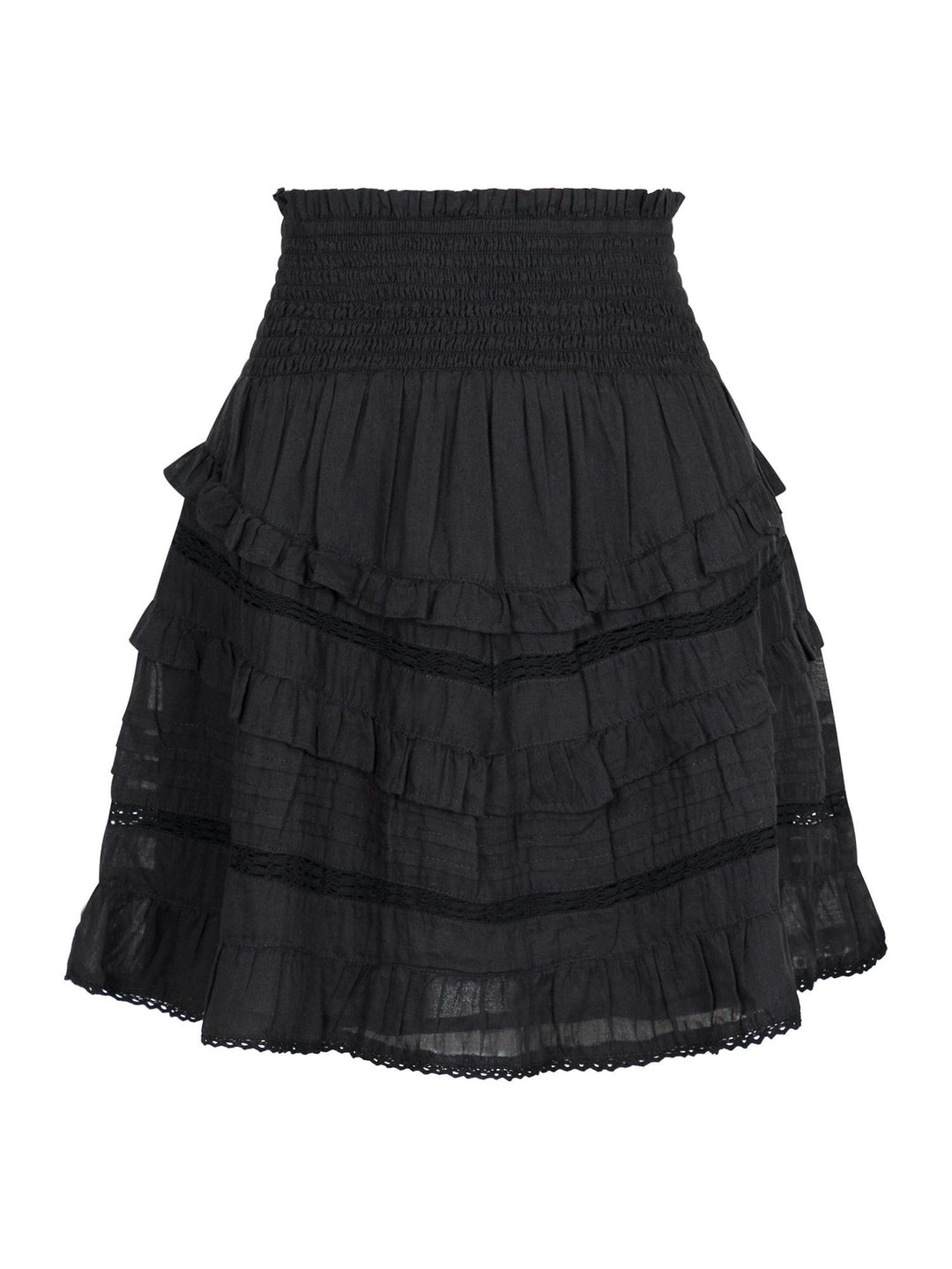Donna S Voile Skirt Black | Skjørt | Smuk - Dameklær på nett