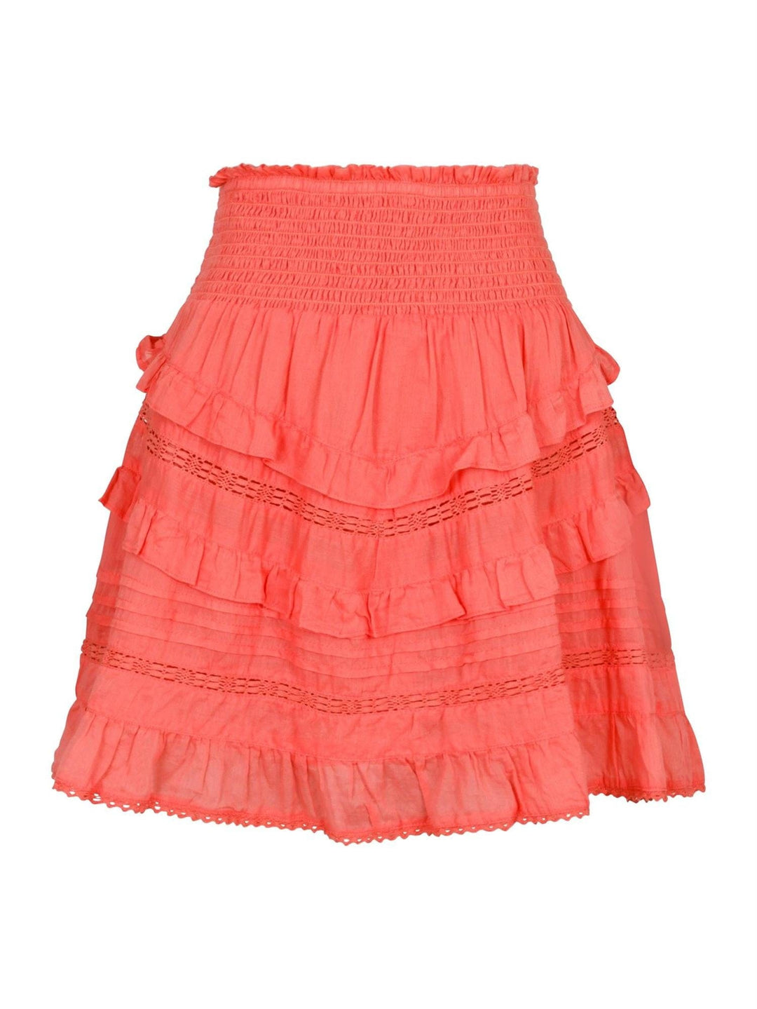 Donna S Voile Skirt Coral | Skjørt | Smuk - Dameklær på nett