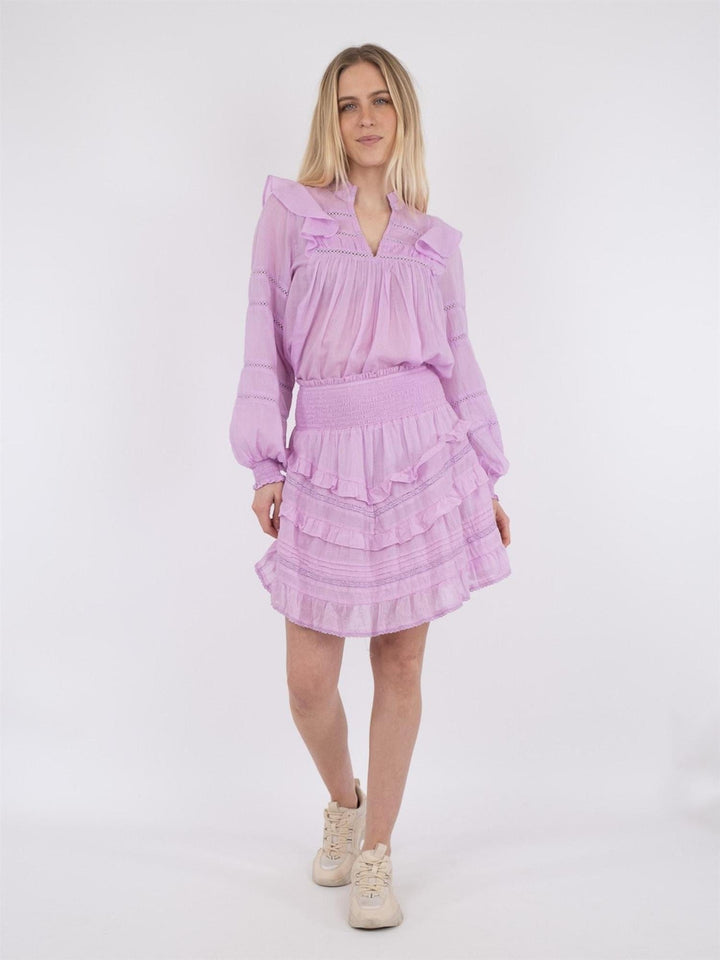 Donna S Voile Skirt Rose | Skjørt | Smuk - Dameklær på nett