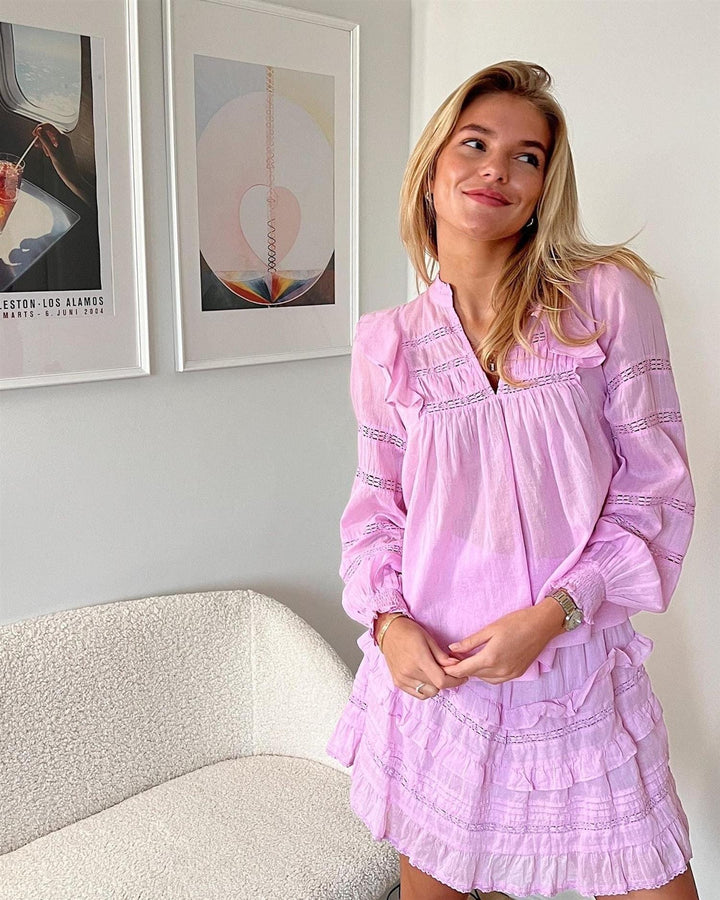 Donna S Voile Skirt Rose | Skjørt | Smuk - Dameklær på nett