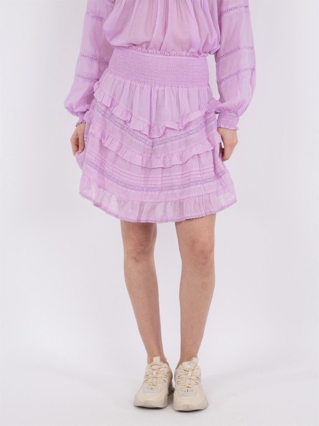 Donna S Voile Skirt Rose | Skjørt | Smuk - Dameklær på nett