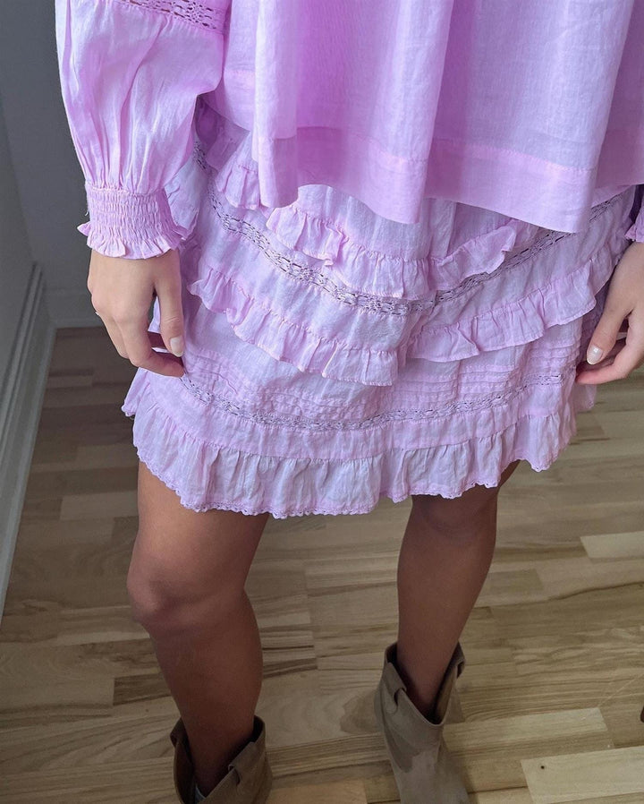 Donna S Voile Skirt Rose | Skjørt | Smuk - Dameklær på nett