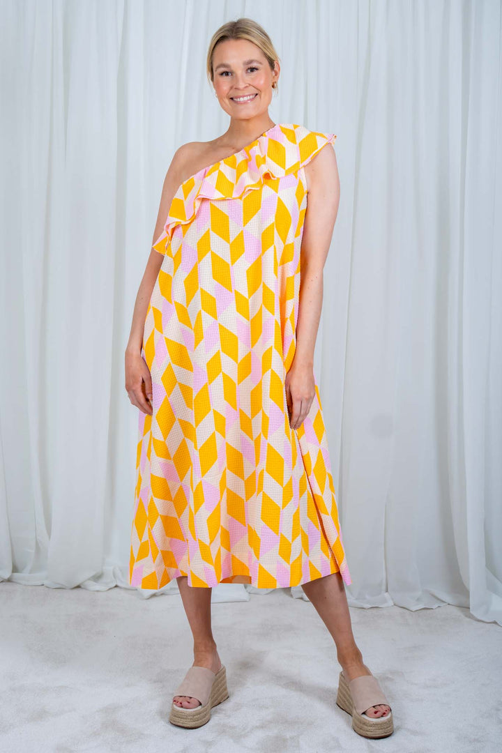 Dorit One Shoulder Dress | Kjoler | Smuk - Dameklær på nett
