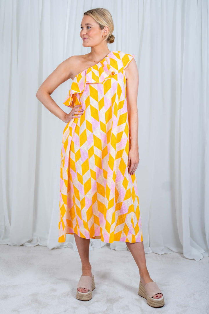 Dorit One Shoulder Dress | Kjoler | Smuk - Dameklær på nett
