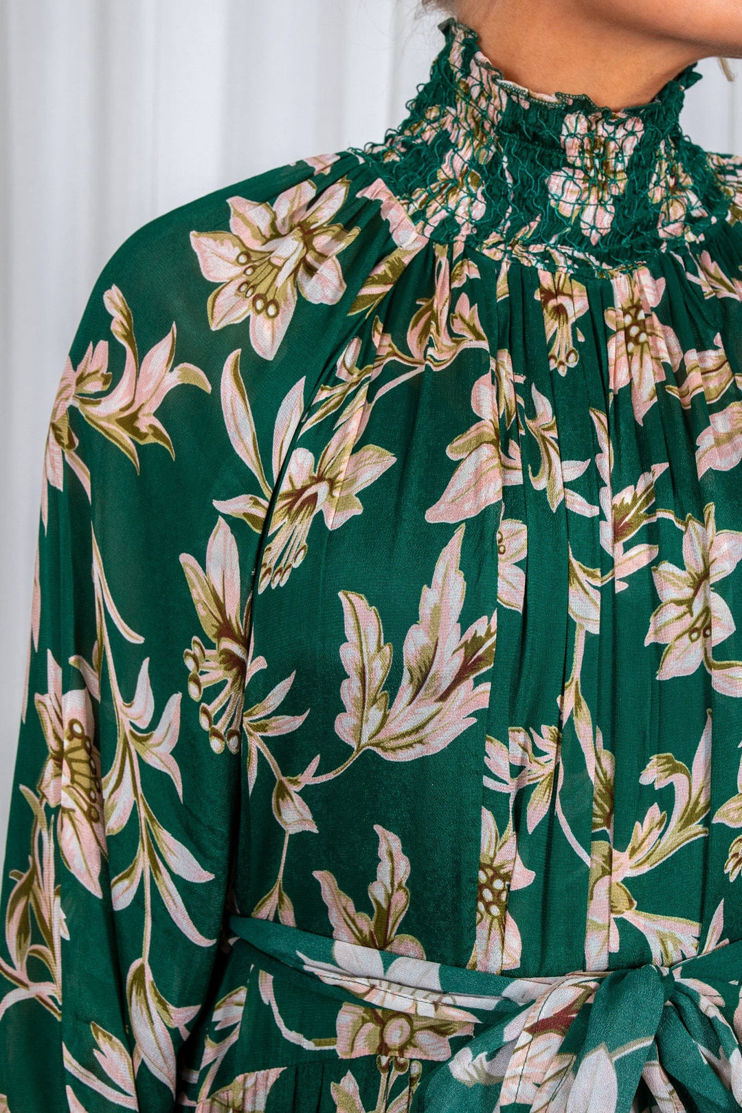 DRESS ALBA GREEN | Kjoler | Smuk - Dameklær på nett