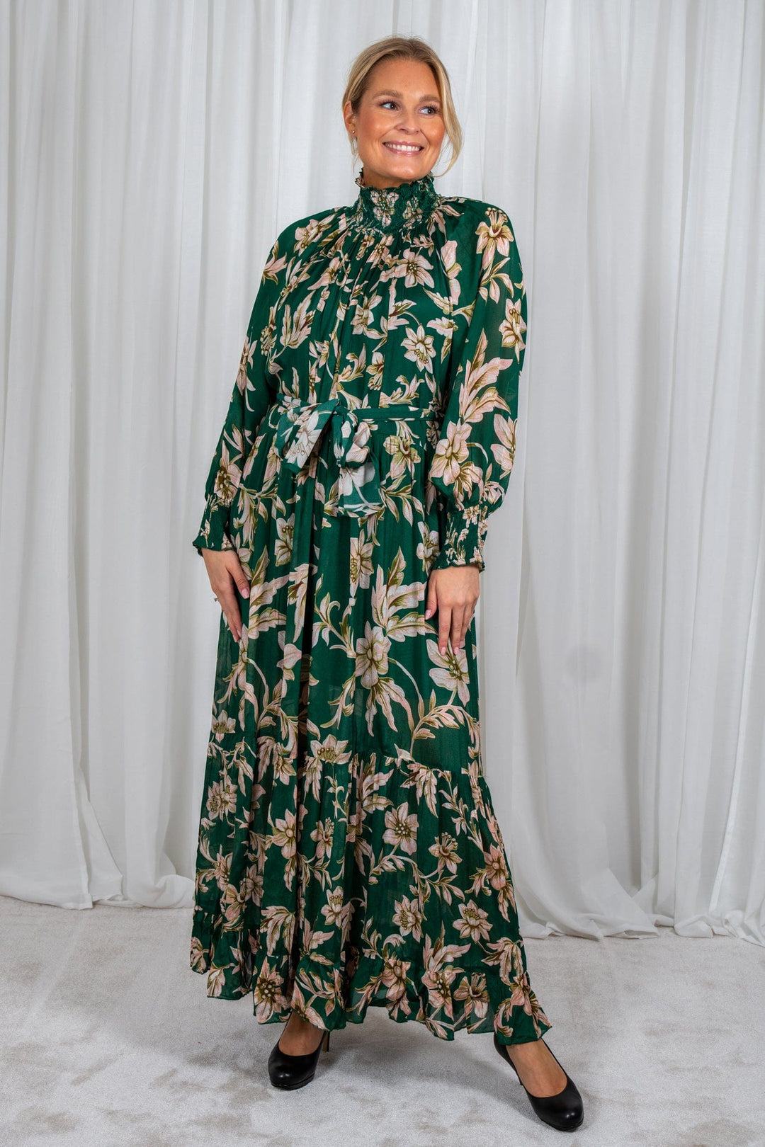 DRESS ALBA GREEN | Kjoler | Smuk - Dameklær på nett