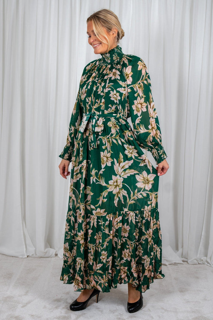 DRESS ALBA GREEN | Kjoler | Smuk - Dameklær på nett