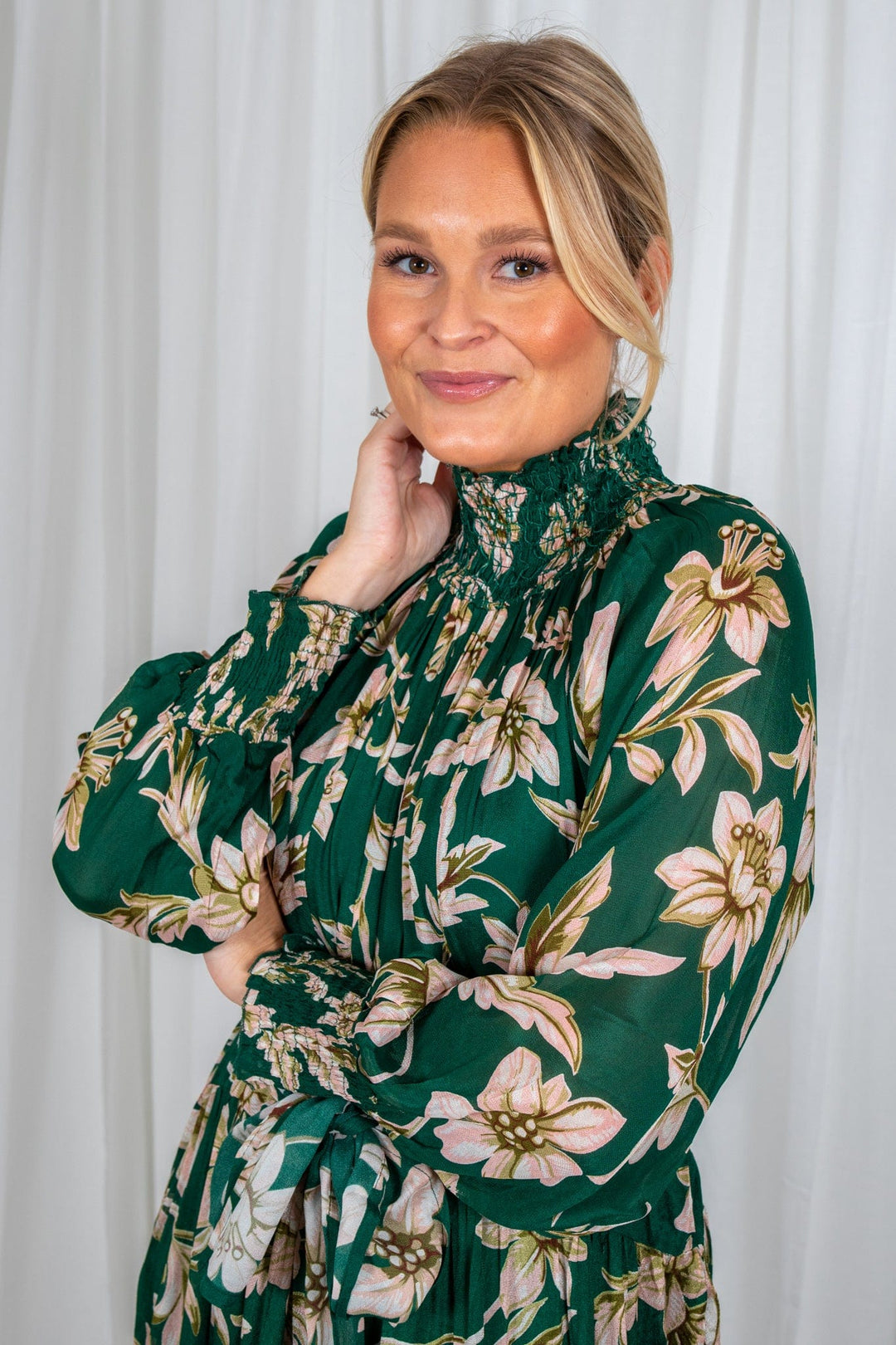 DRESS ALBA GREEN | Kjoler | Smuk - Dameklær på nett