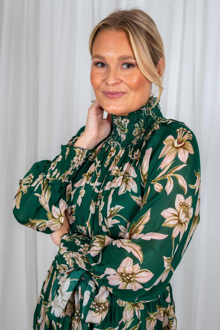 DRESS ALBA GREEN | Kjoler | Smuk - Dameklær på nett