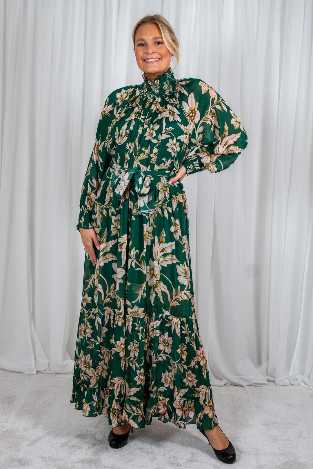 DRESS ALBA GREEN | Kjoler | Smuk - Dameklær på nett