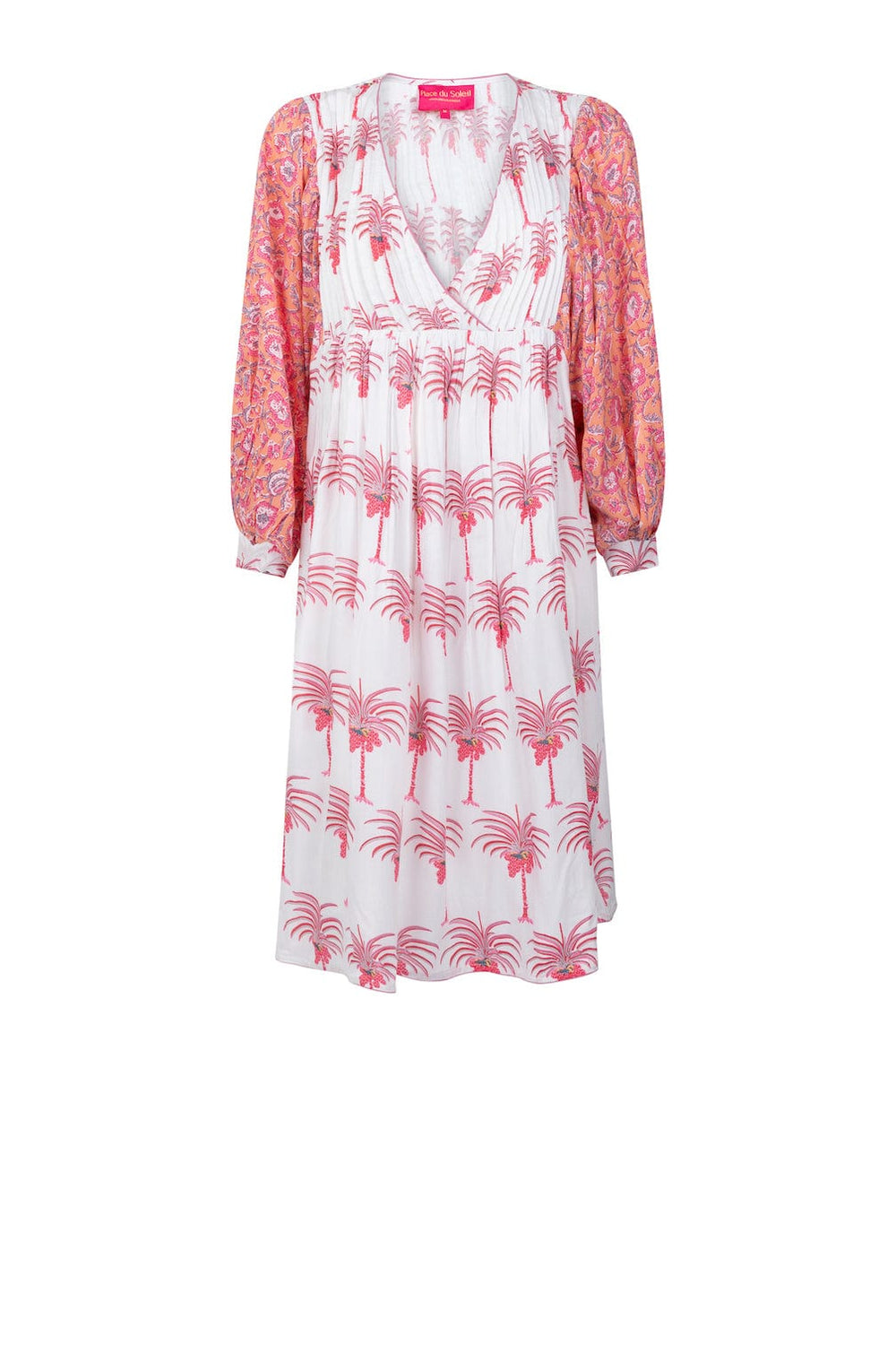 Dress with palms | Kjoler | Smuk - Dameklær på nett