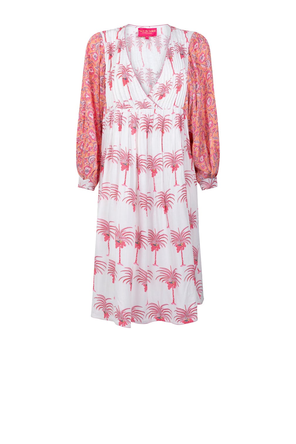 Dress with palms | Kjoler | Smuk - Dameklær på nett