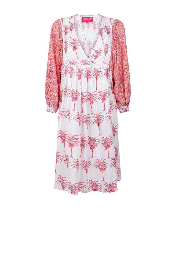 Dress with palms | Kjoler | Smuk - Dameklær på nett