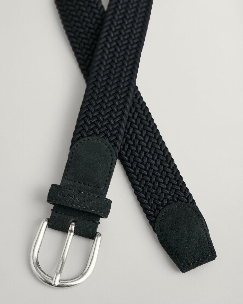 Elastic Braided Belt Marine | Accessories | Smuk - Dameklær på nett