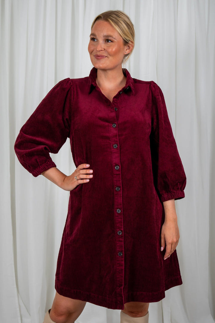 Eleinapw Dress Tawny Port | Kjoler | Smuk - Dameklær på nett