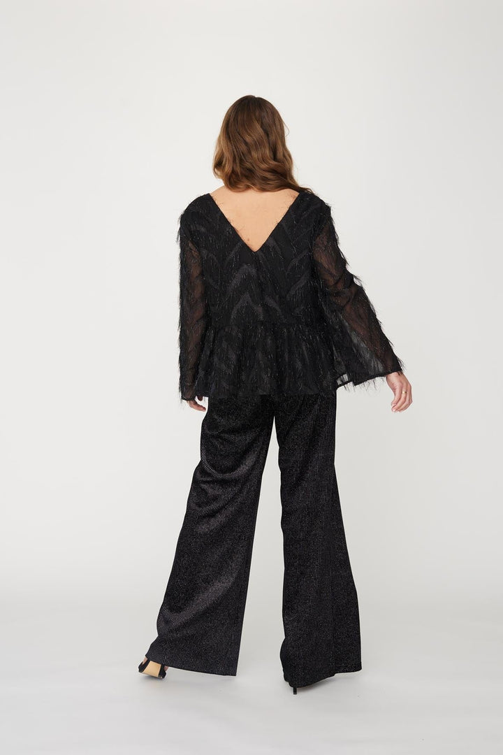 Elina New Blouse Black | Skjorter og bluser | Smuk - Dameklær på nett