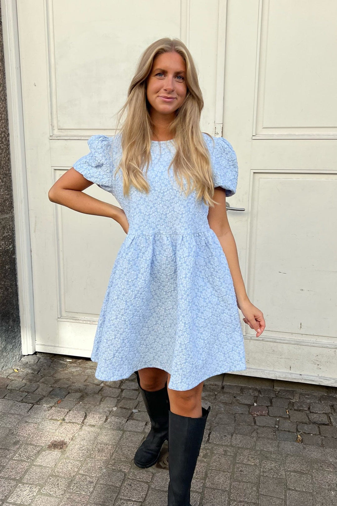Elise Dress Misty Blue | Kjoler | Smuk - Dameklær på nett