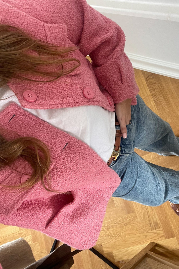 Ellinor Jacket Pink | Yttertøy | Smuk - Dameklær på nett