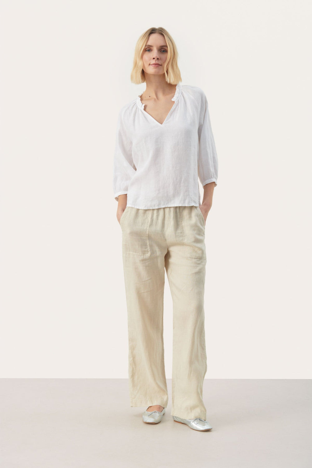 Elodypw Blouse Bright White | Skjorter og bluser | Smuk - Dameklær på nett