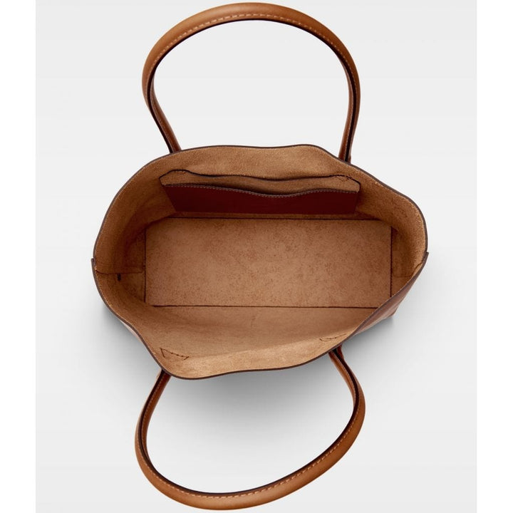 Elsa Plain Tote Cognac | Accessories | Smuk - Dameklær på nett