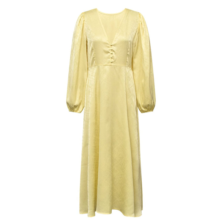 Enitta New Dress Yellow | Kjoler | Smuk - Dameklær på nett