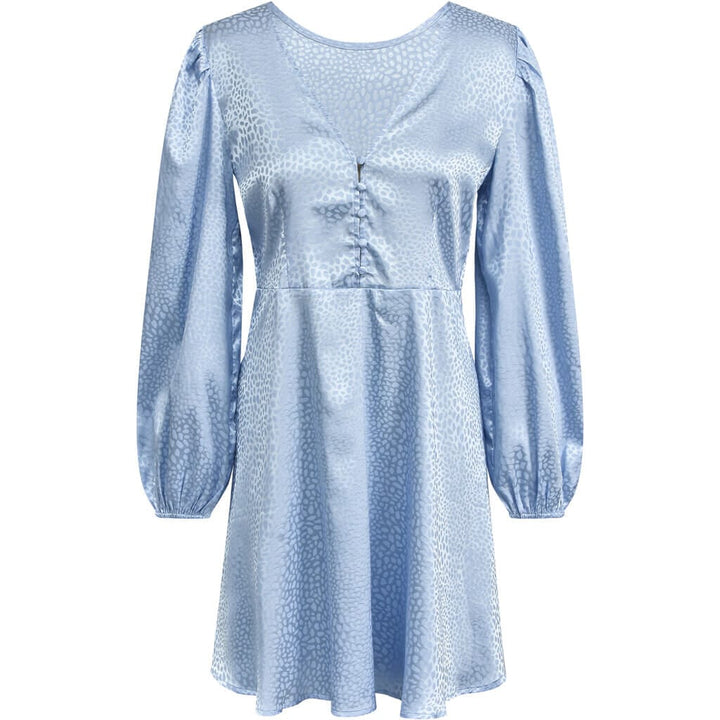 Enitta Short Ls Dress Light Blue | Kjoler | Smuk - Dameklær på nett