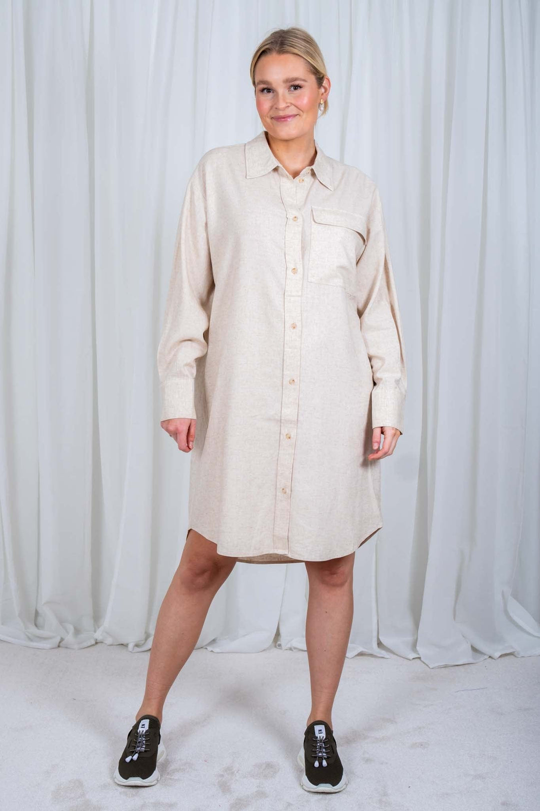 Esma Long Shirt | Skjorter og bluser | Smuk - Dameklær på nett