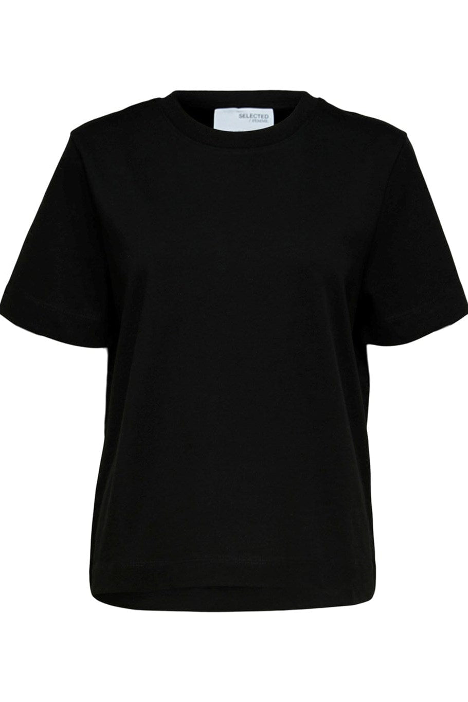 Essential Ss Boxy Tee Black | Topper | Smuk - Dameklær på nett