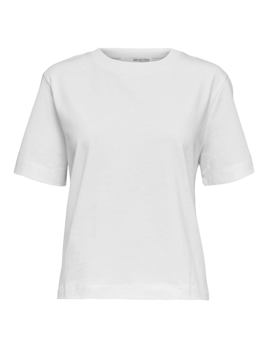 Essential Ss Boxy Tee Bright White | Topper | Smuk - Dameklær på nett