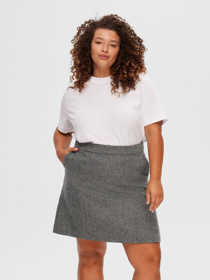 Essential Ss Boxy Tee Bright White | Topper | Smuk - Dameklær på nett