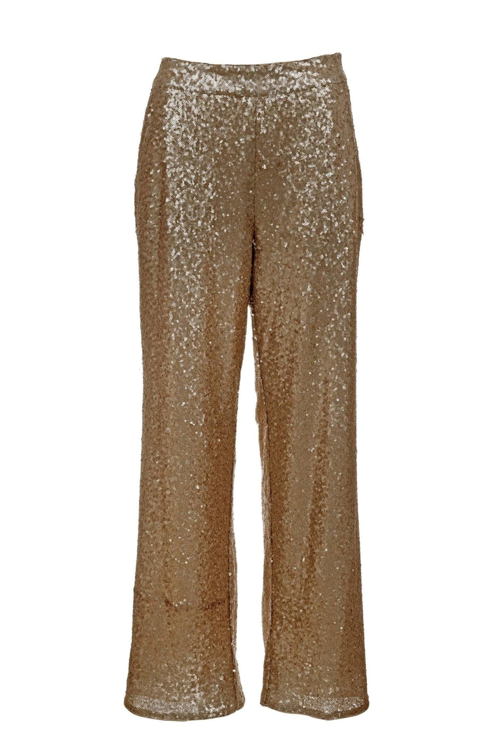 Estelle Trouser Gold | Bukser | Smuk - Dameklær på nett