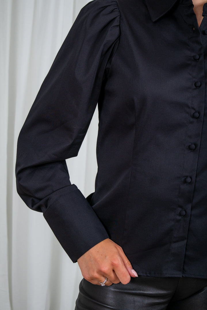 Esther Blouse Black | Skjorter og bluser | Smuk - Dameklær på nett