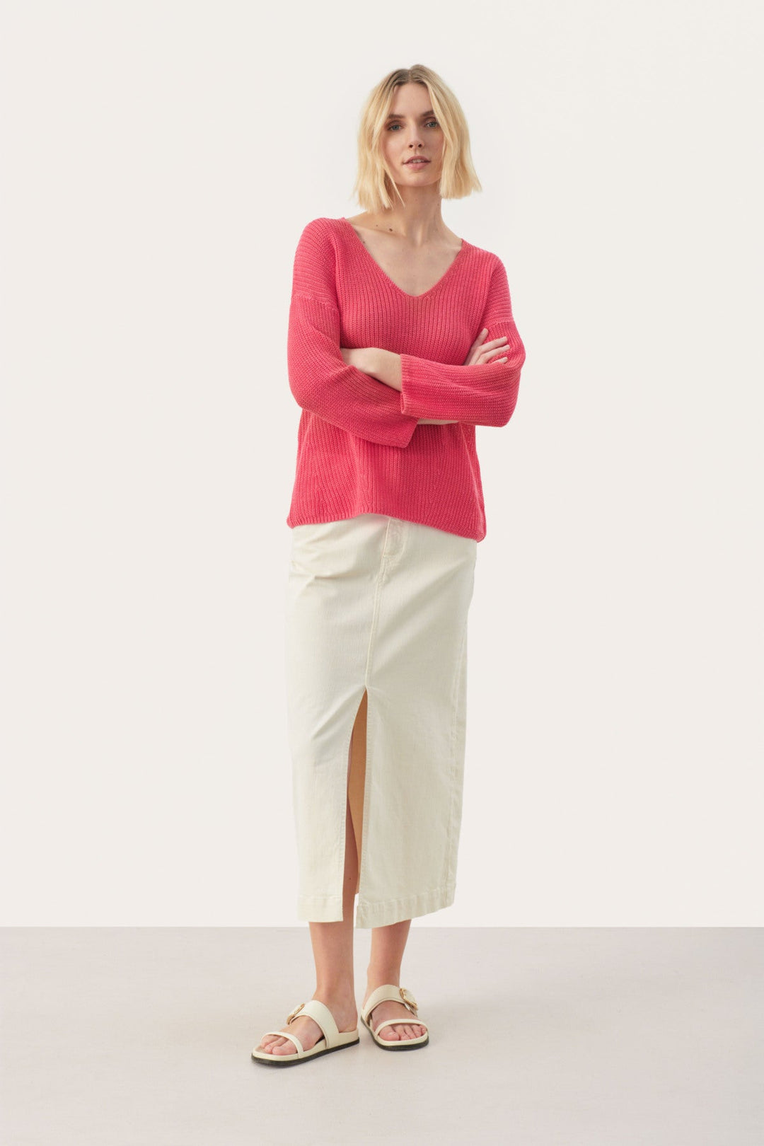 Etronapw Pullover Claret Red | Genser | Smuk - Dameklær på nett