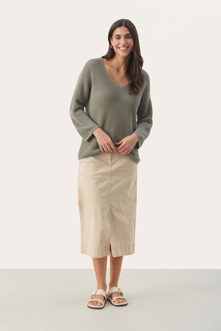 Etronapw Pullover Vetiver | Genser | Smuk - Dameklær på nett