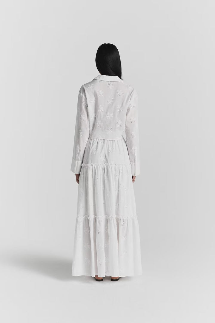 Eudora Shirt White | Skjorter og bluser | Smuk - Dameklær på nett