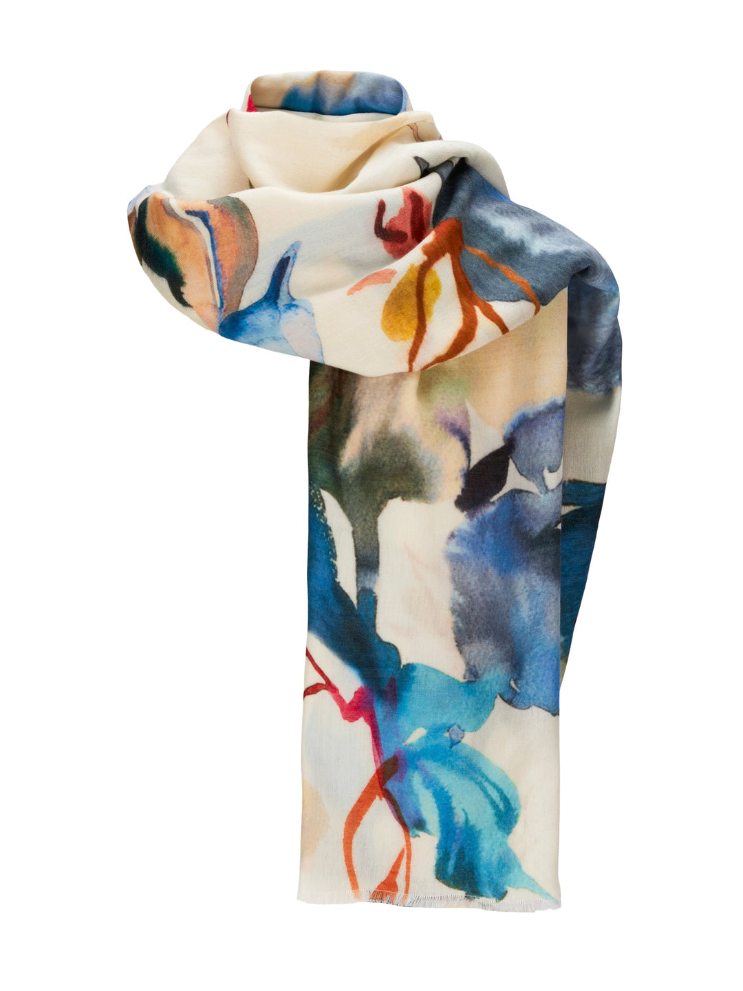 Euphoria Blue Scarf Multi | Accessories | Smuk - Dameklær på nett