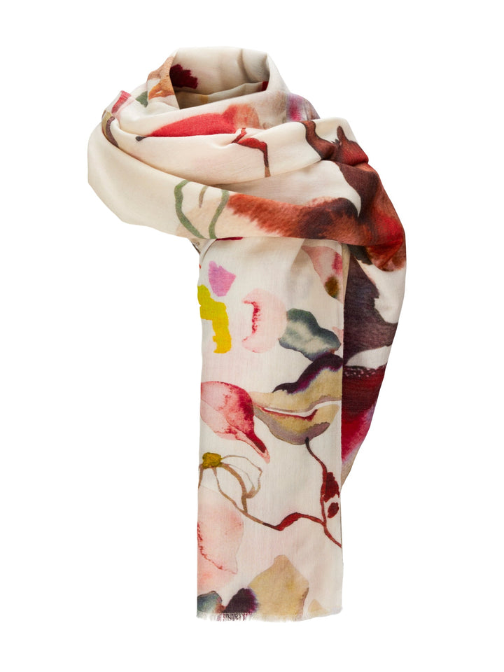 Euphoria Red Scarf Multi | Accessories | Smuk - Dameklær på nett