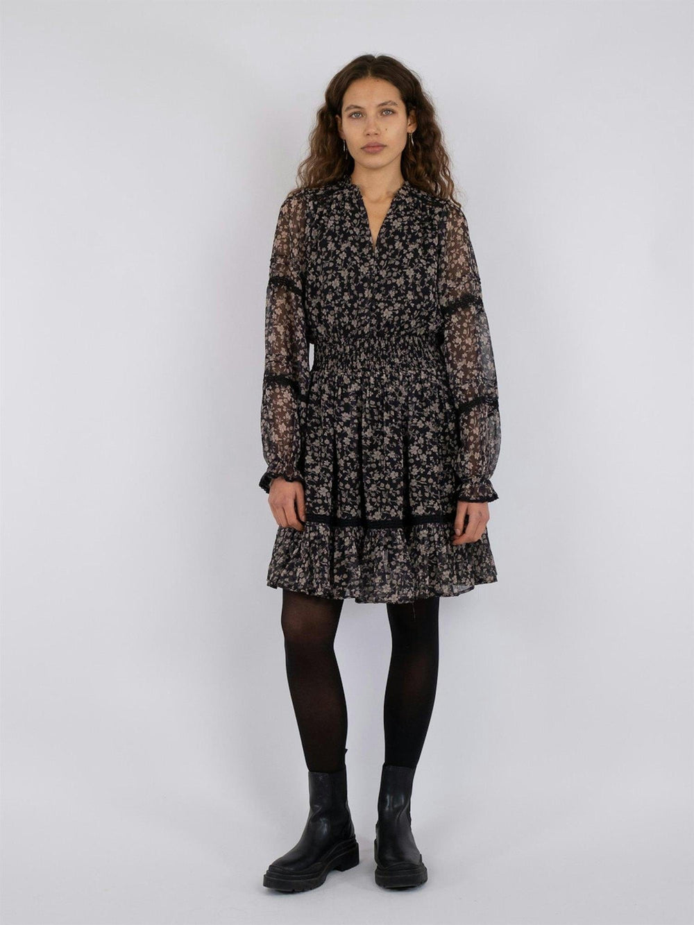 Evanna Fleur Sombre Dress Black | Kjoler | Smuk - Dameklær på nett