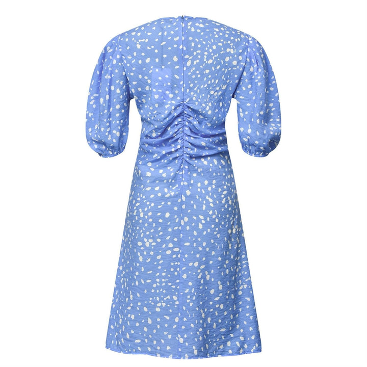 Evi Short Dress Blue | Kjoler | Smuk - Dameklær på nett