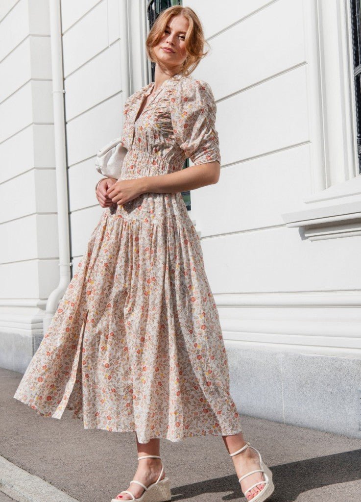 Fabienne Dress Almond | Kjoler | Smuk - Dameklær på nett