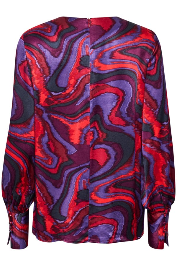 Fergiaiw Blouse Wavy Colours | Skjorter og bluser | Smuk - Dameklær på nett