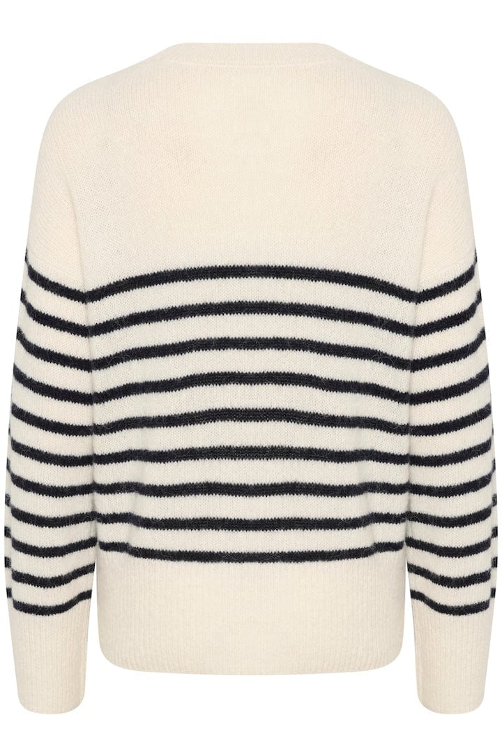 Finnleypw Pullover Whitecap Gray Stripe | Genser | Smuk - Dameklær på nett