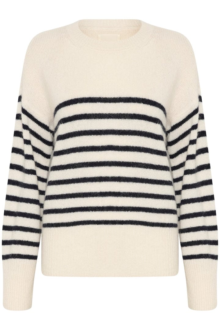 Finnleypw Pullover Whitecap Gray Stripe | Genser | Smuk - Dameklær på nett