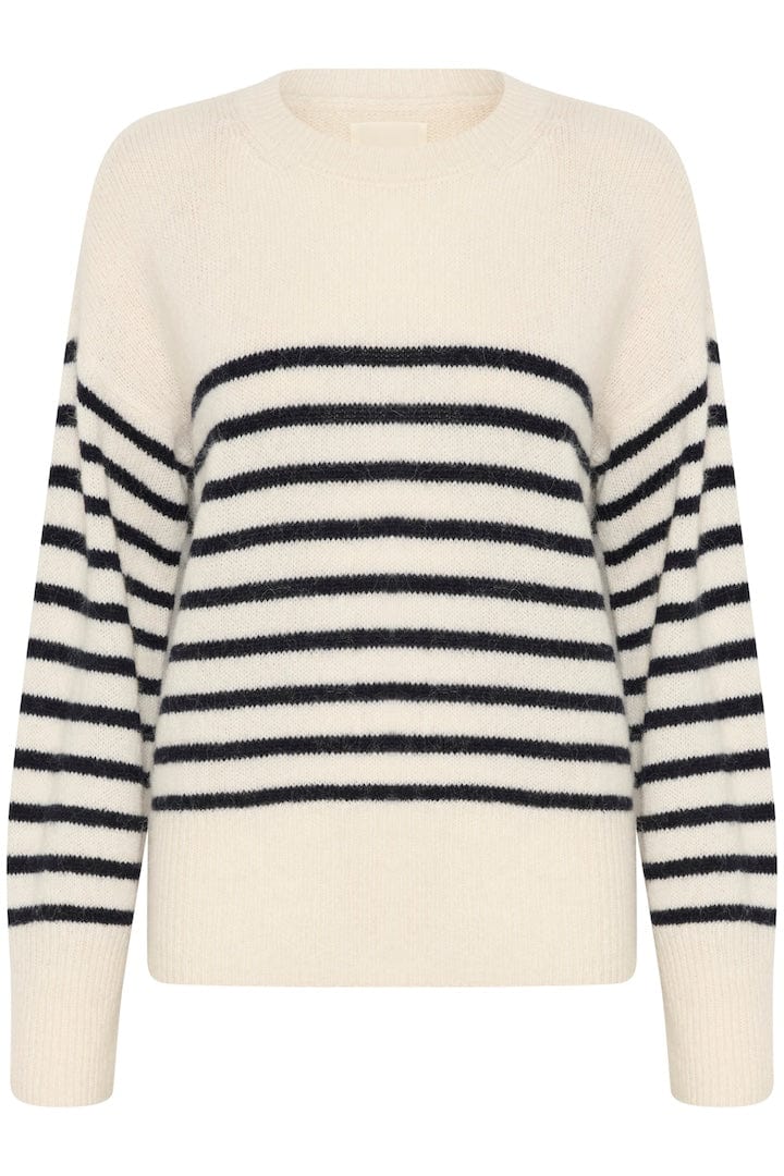 Finnleypw Pullover Whitecap Gray Stripe | Genser | Smuk - Dameklær på nett