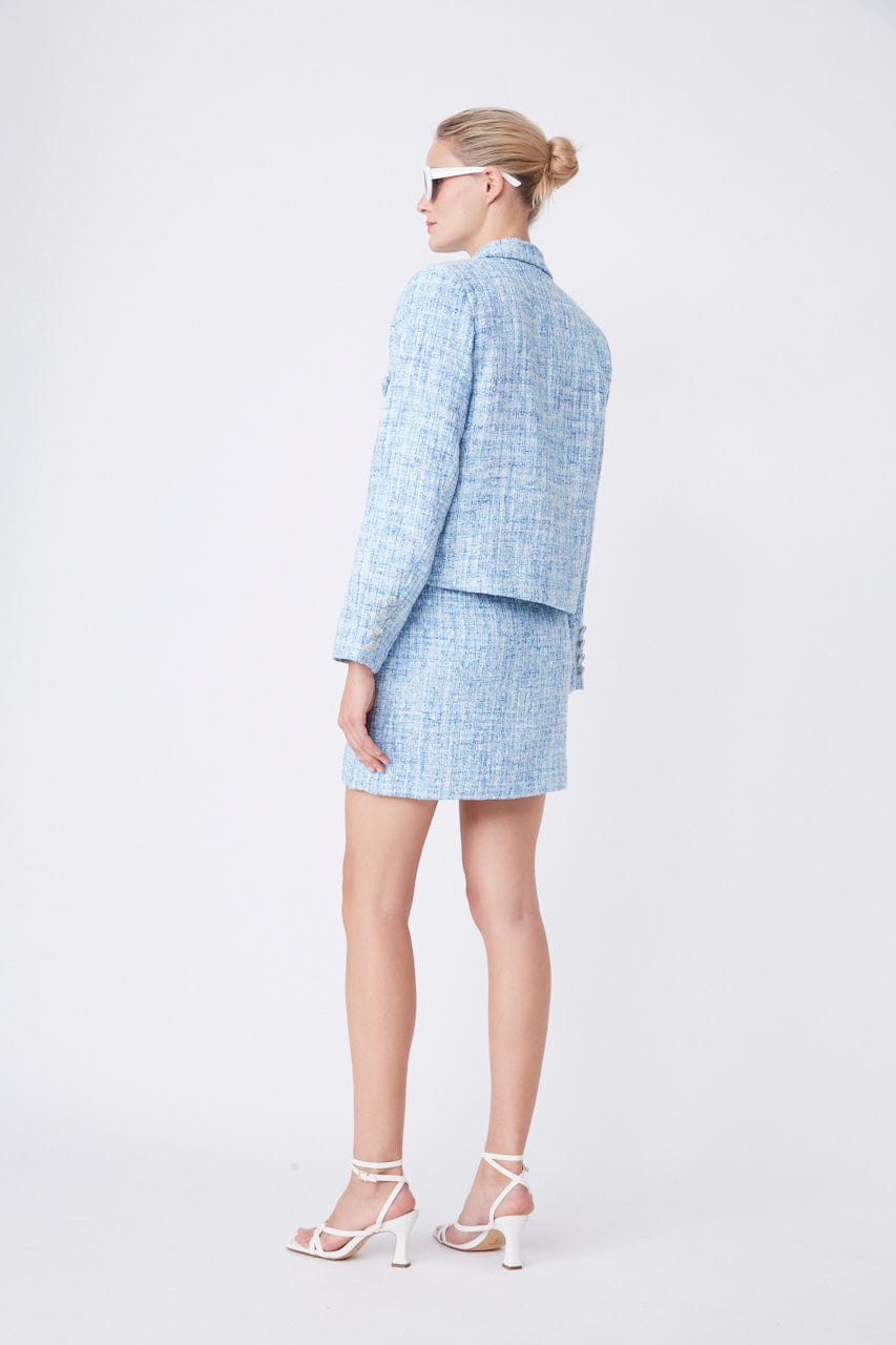 Flavia Skirt Bleu | Skjørt | Smuk - Dameklær på nett