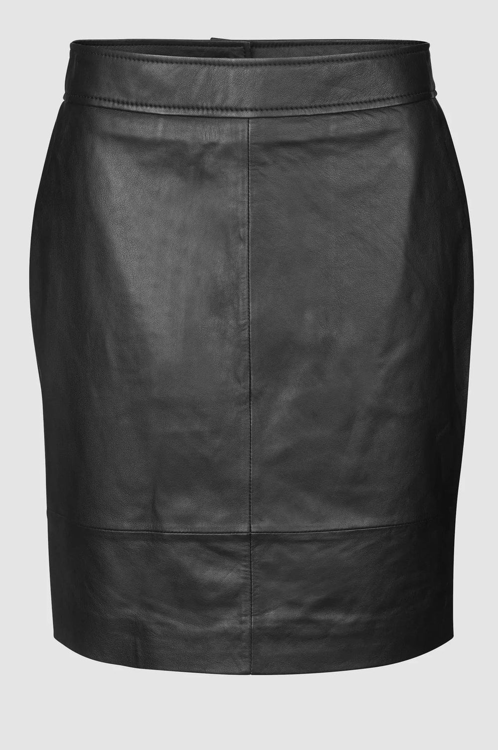 Francie Mini Leather Skirt Black | Skjørt | Smuk - Dameklær på nett