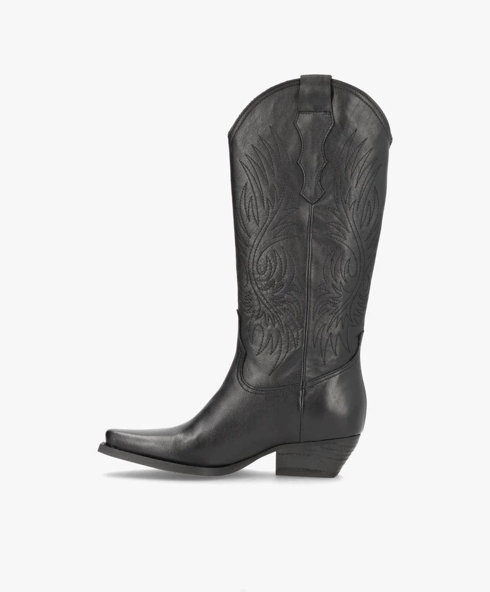 Frankie Western Boots Black | Sko | Smuk - Dameklær på nett