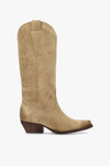 Frankie Western Boots S Taupe